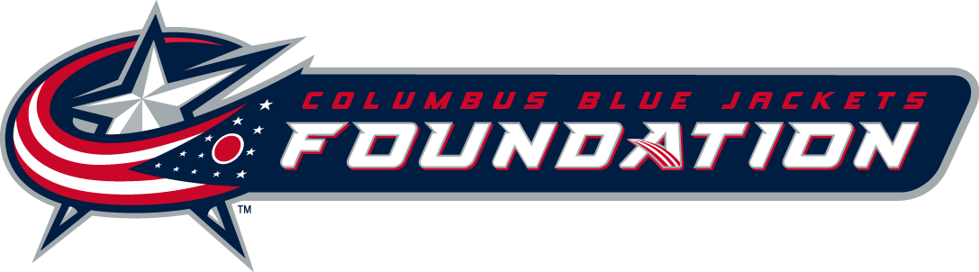 NHL, Columbus Blue Jackets Linear Logos Allover Cotton, NHL Logos 2