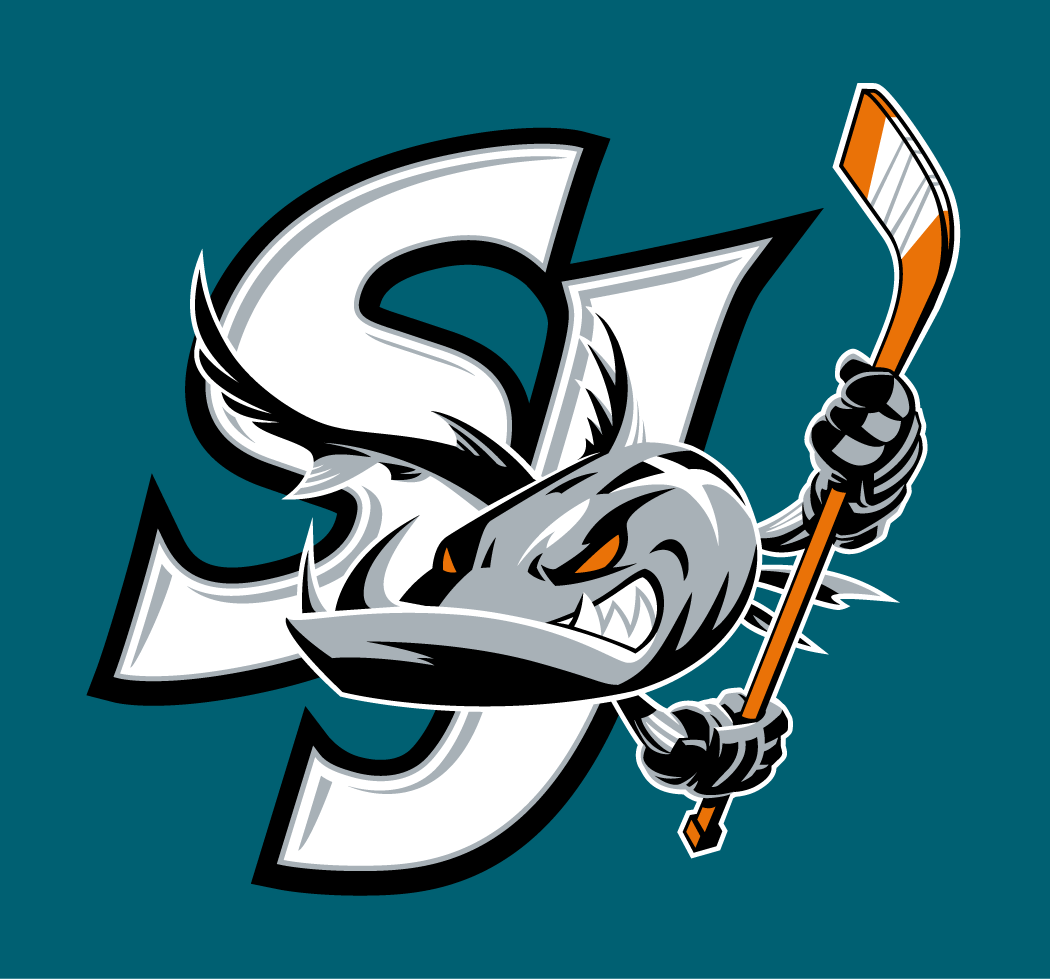 San Jose Sharks Vector SVG, San Jose Barracuda Ice Hockey