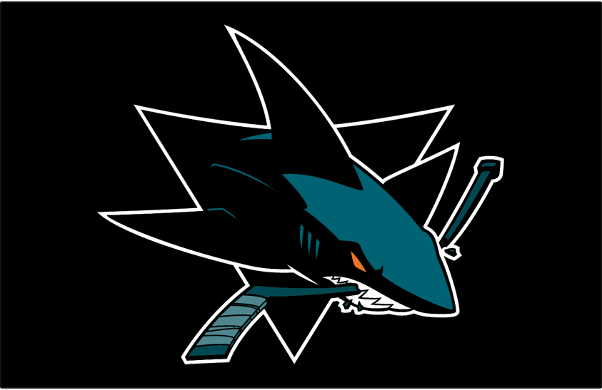 San Jose Sharks Large Front Logo Jersey Patch (3rd Jersey) – Patch