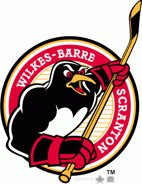 Wilkes-Barre/Scranton Penguins Adult Primary Logo Long Sleeve Shirt –